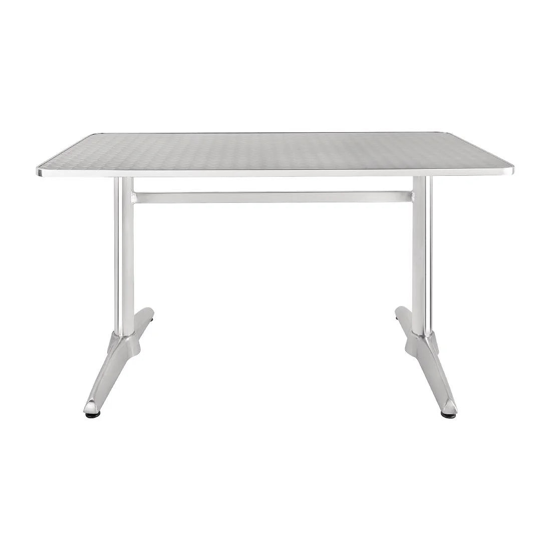 Bolero Edelstahltisch reckteckig 1200 x 600 mm