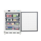Edelstahlkühlschrank Polar 150L