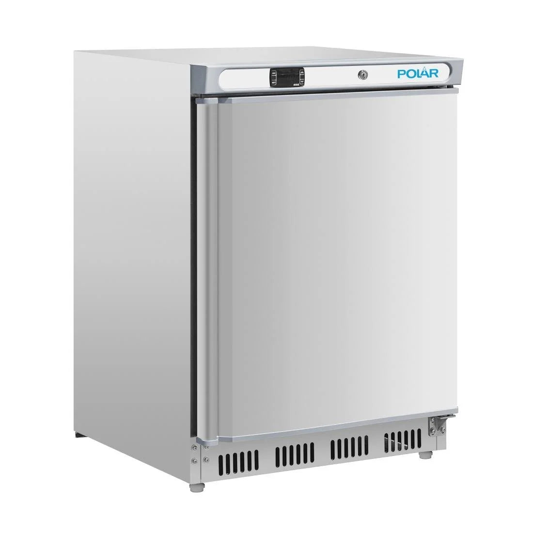 Edelstahltiefkühlschrank Polar 140L