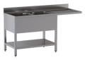 Spülzentrum ECO 18x7 mit 2 Becken Links
