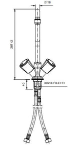Einloch Mischbatterie Profi 100
