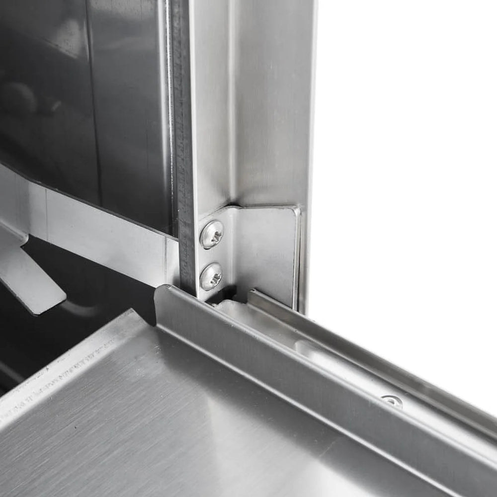 Gläserspülmaschine ECO 35x35 cm Korbmaß, mit Klarspüldosierer, Made in Europe, 230 Volt