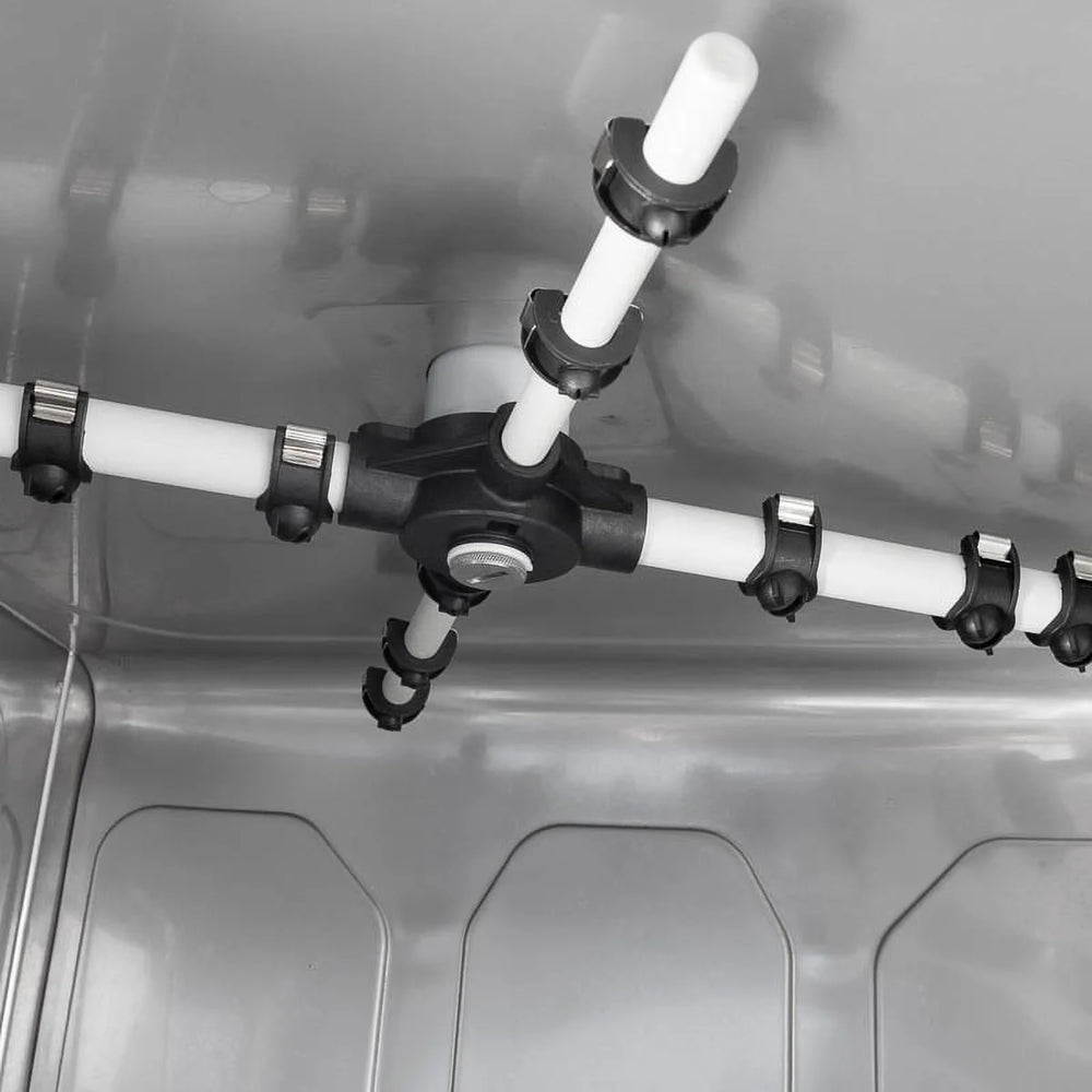 Gläserspülmaschine ECO 35x35 cm Korbmaß, mit Klarspüldosierer, Made in Europe, 230 Volt