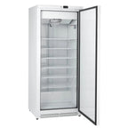 Lagertiefkühlschrank ECO 590 Liter Kühlvolumen, mit 1 Tür, abschließbar, weiß