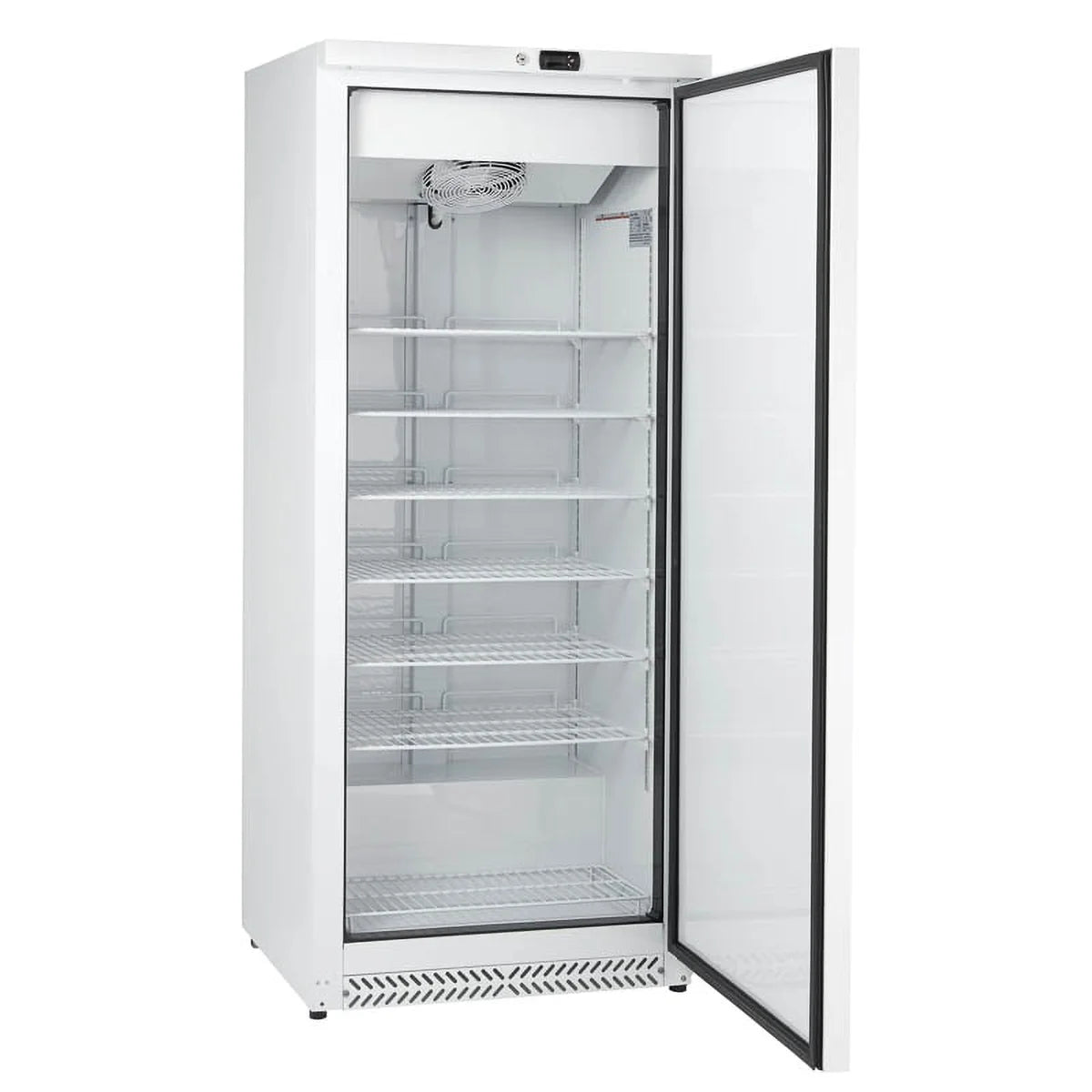 Lagertiefkühlschrank ECO 590 Liter Kühlvolumen, mit 1 Tür, abschließbar, weiß