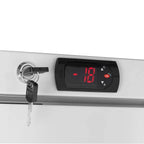 Lagertiefkühlschrank ECO 590 Liter Kühlvolumen, mit 1 Tür, abschließbar, weiß