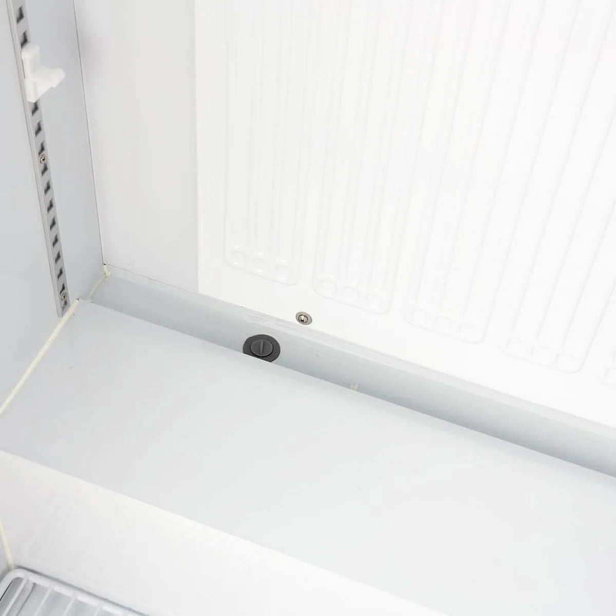 Lagertiefkühlschrank ECO 590 Liter Kühlvolumen, mit 1 Tür, abschließbar, weiß