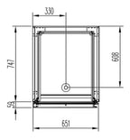 Kühlschrank PROFI 700 GN 2/1 Superior