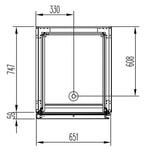 Tiefkühlschrank Profi 700 GN 2/1 Superior