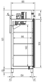 Tiefkühlschrank Profi 700 GN 2/1 Superior