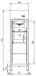 Tiefkühlschrank Profi 700 GN 2/1 Superior