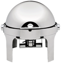 FIMAR Rundes Chafing Dish mit 180°-Rolldeckel