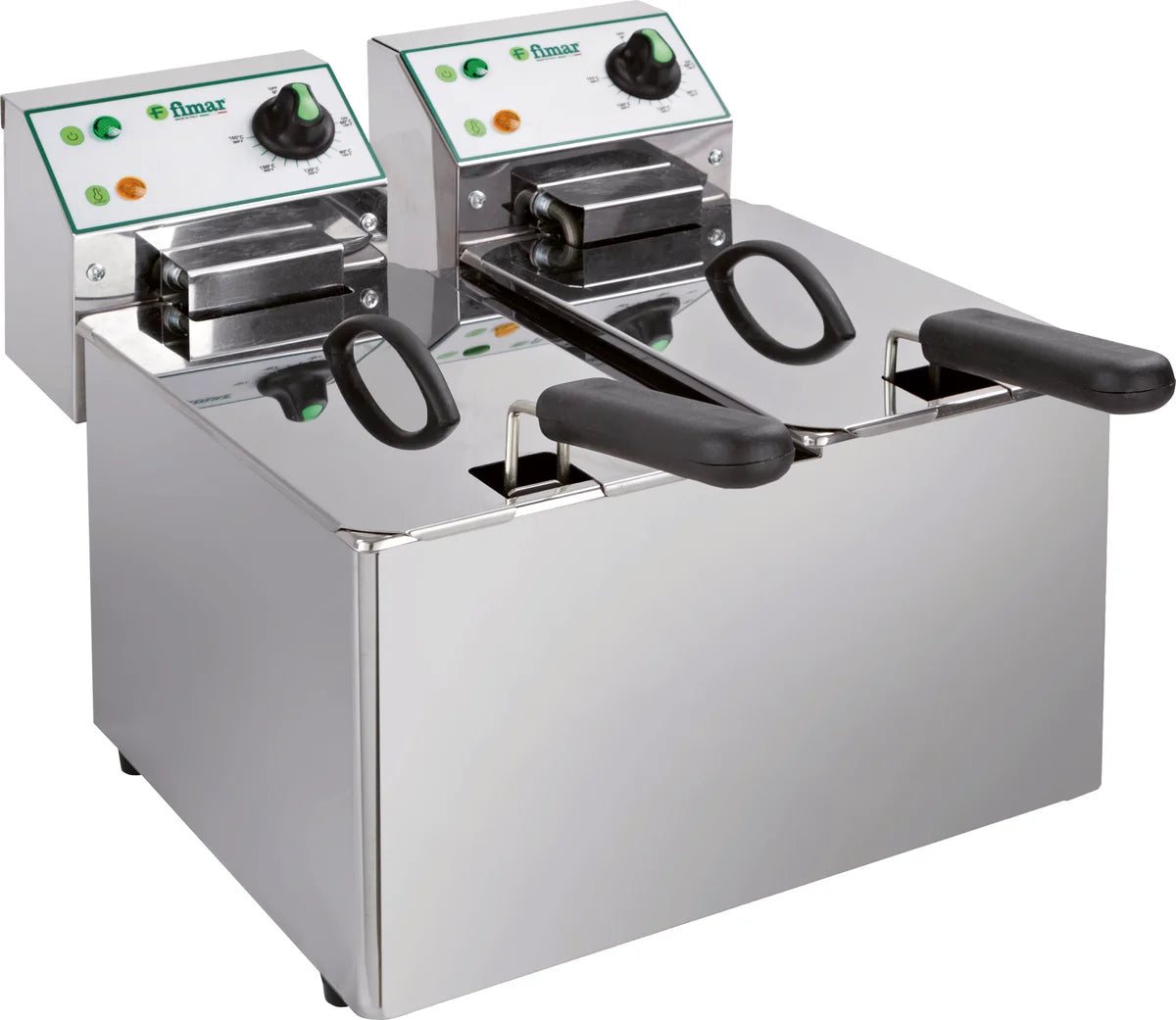 FIMAR Doppelfritteuse FR44N - 4 + 4 L