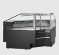 Tefcold Bedien-Kühltheke SOCA90INTB 90 Grad Eckstück 1120 mm, LED, schwarz