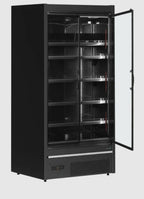 Tefcold Supermarkt Wandkühlregal Multideck MDCA937HB schwarz, 1017 mm
