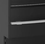 Tefcold Bedien-Kühltheke SOCA45EXTB 45 Grad Eckstück 1120 mm, LED, schwarz