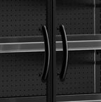 Tefcold Supermarkt Wandkühlregal Multideck MDCA937HB schwarz, 1017 mm