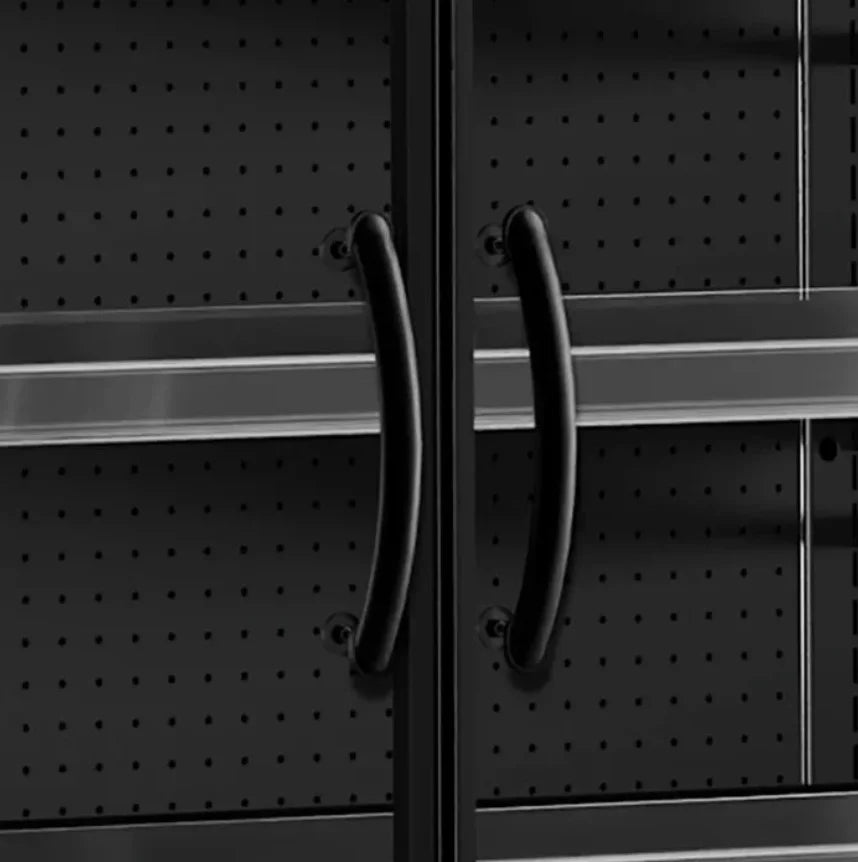 Tefcold Supermarkt Wandkühlregal Multideck MDCA937HB schwarz, 1017 mm