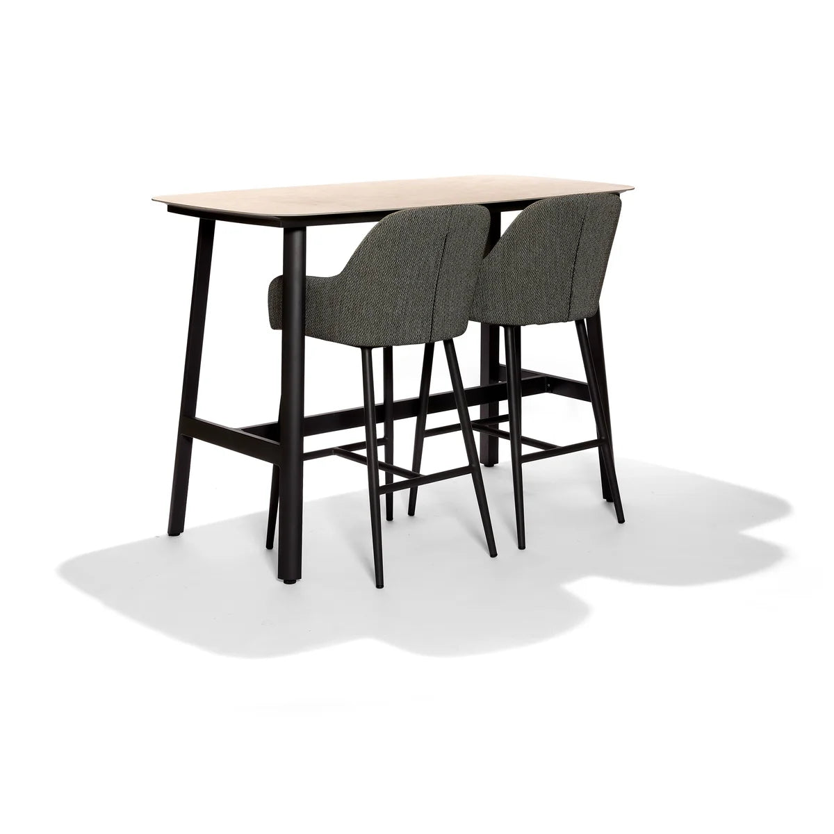 barths Belfort Bartisch 160 x 80 cm - Anthrazit