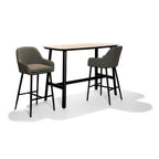 barths Belfort Bartisch 160 x 80 cm - Anthrazit