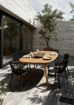 barths Madera ausziehbarer Dining-Tisch 180/240 x 100 cm - Teak