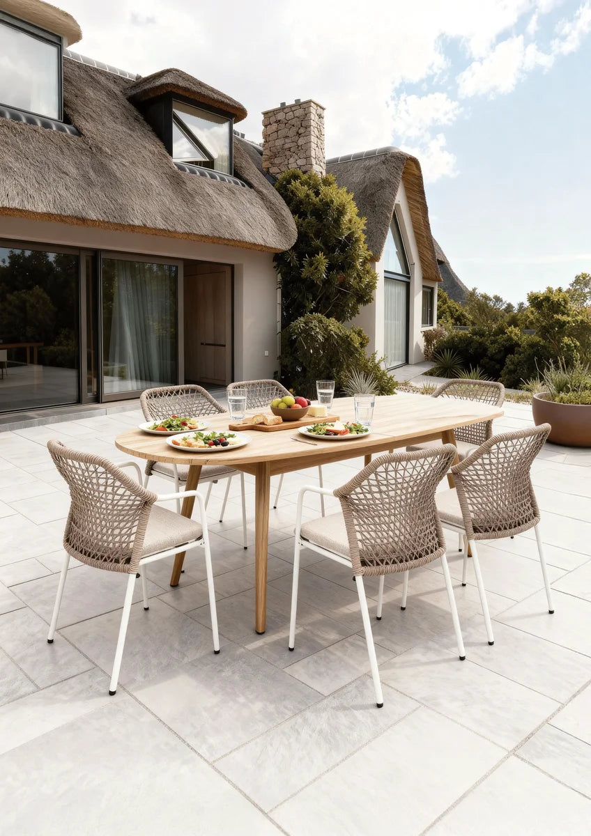 barths Madera ausziehbarer Dining-Tisch 180/240 x 100 cm - Teak