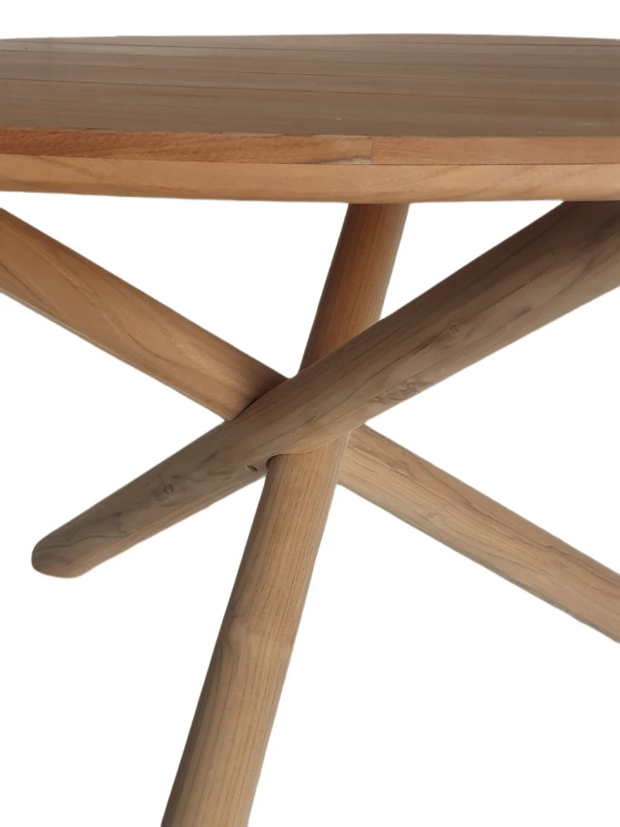 barths Mola runder Dining-Tisch Ø 135 cm - Teak