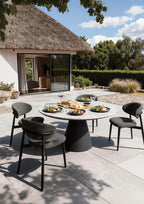 barths Cuba runder Dining-Tisch Ø 140 cm - Anthrazit