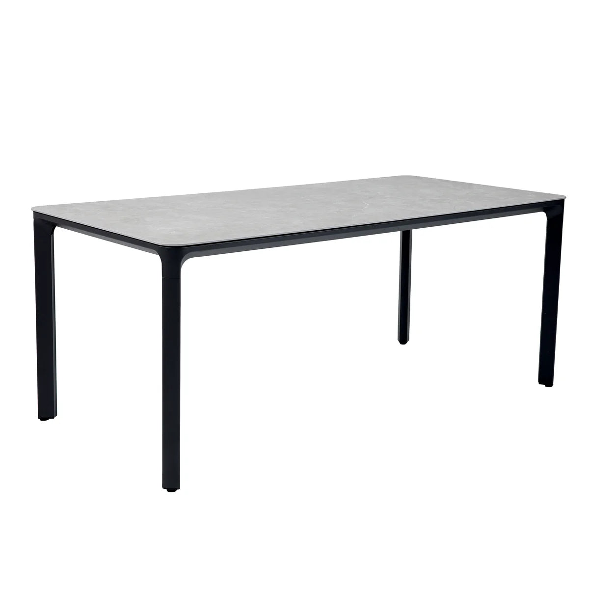 barths Belfort rechteckiger Dining-Tisch 210 x 90 cm - Anthrazit