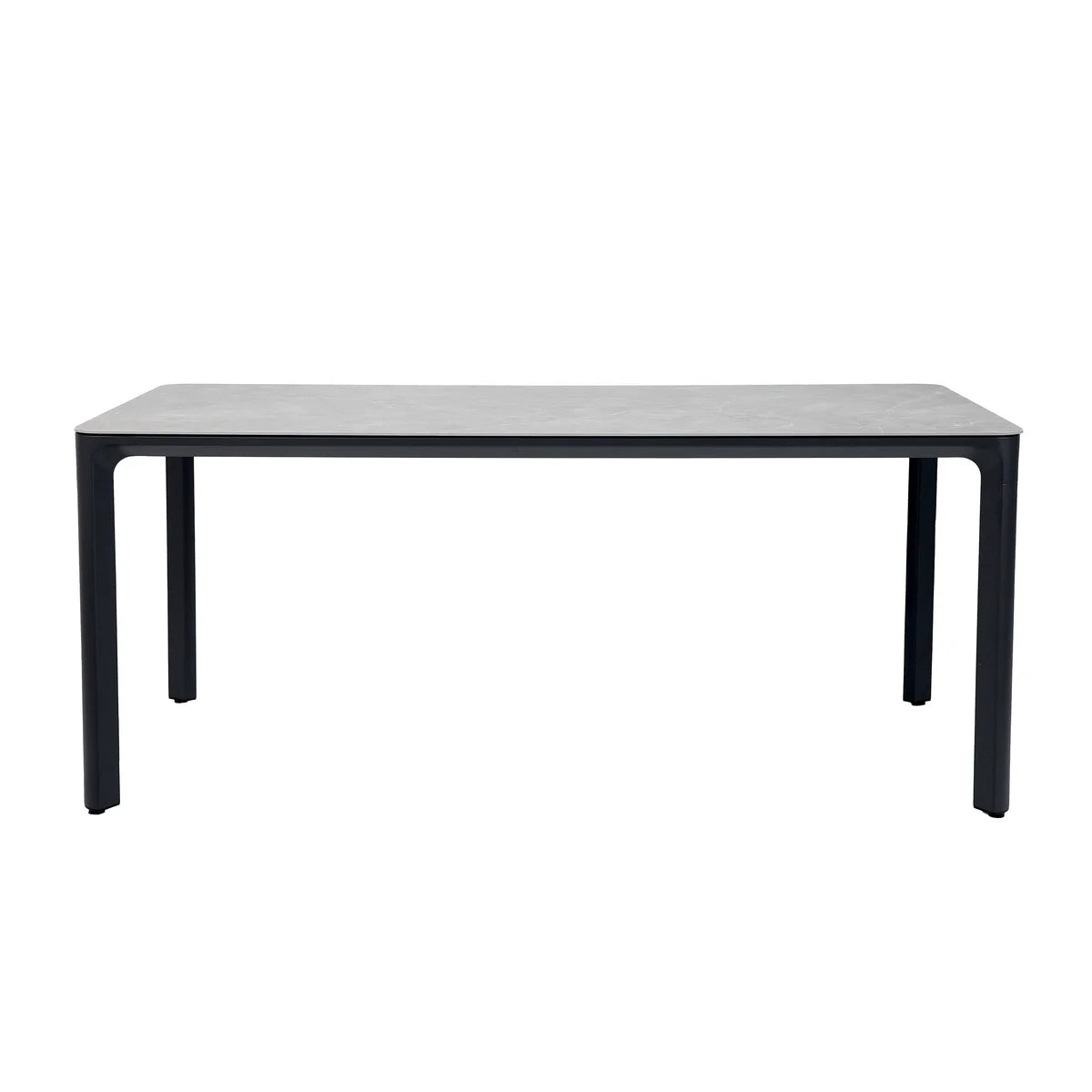barths Belfort rechteckiger Dining-Tisch 210 x 90 cm - Anthrazit