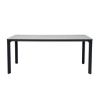 barths Belfort rechteckiger Dining-Tisch 210 x 90 cm - Anthrazit