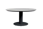barths Porto runder Dining-Tisch Ø 130 cm - Anthrazit