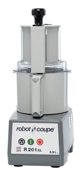 Robot Coupe Kombi Cutter & Gemüseschneider R201 XL, 2,9 Liter, 1500 UpM