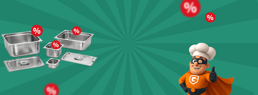 Praktische GN-Behälter