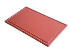 Gastro M Schneidebretter-Set GN 1/1 mit Saftrille, 6 Stk HACCP versch. Farben