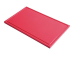 Gastro M Schneidebretter-Set GN 1/1 mit Saftrille, 6 Stk HACCP versch. Farben