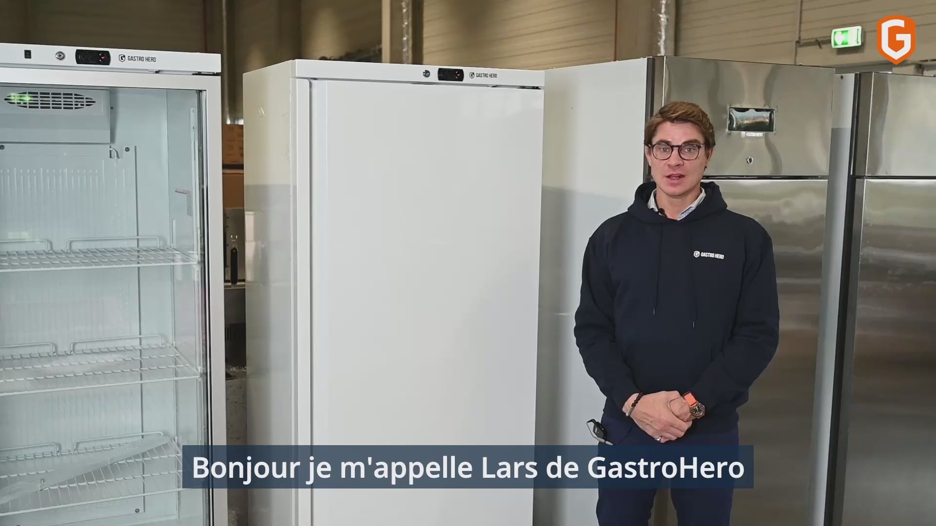 Lagerkühlschrank ECO 380 Liter Kühlvolumen, mit 1 Tür, abschließbar, weiß