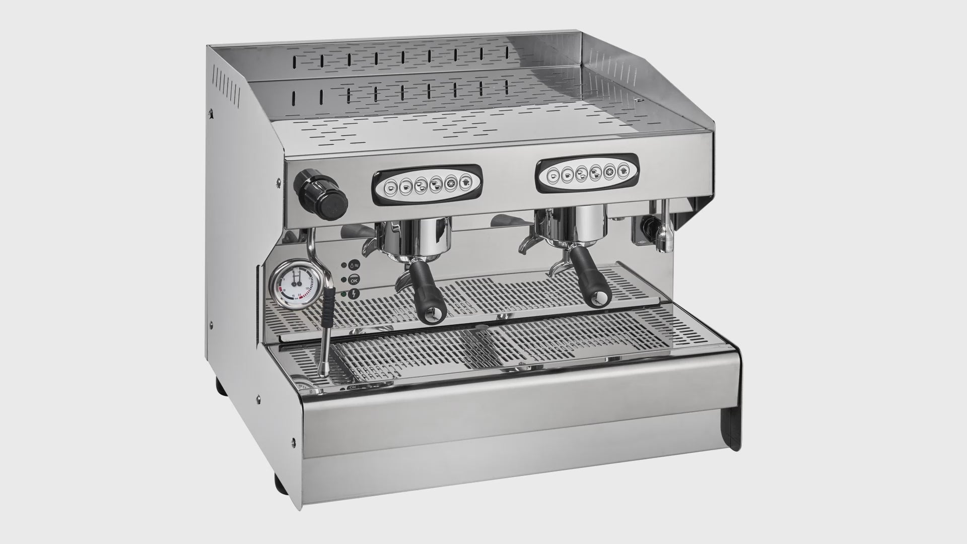 Espressomaschine MILANO Compact 2 GR Automatik inkl. Preinfusionssystem