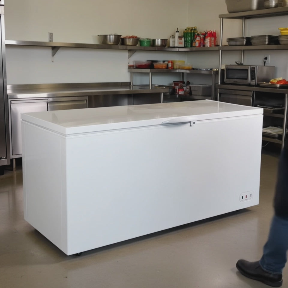 Tiefkühltruhe ECO 650 mit Klappdeckel